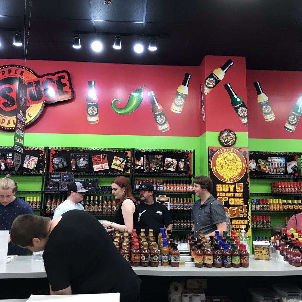 Pepper Palace - customers at the counter - Herbs & Spices Near Me - Pigeon Forge, Tennessee Pepper Palace - customers at the counter - Herbs & Spices Near Me - Pigeon Forge, Tennessee