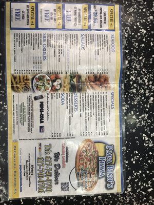 Menu photo 2 Papa Rino's Dorchester, MA Menu photo 2 Papa Rino's Dorchester, MA