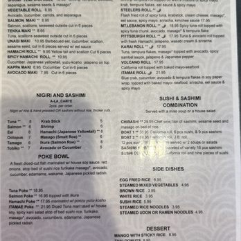 Itamae Thai and Sushi Bar - Menu - Sushi Bars Near Me - Pittsburgh, Pennsylvania Itamae Thai and Sushi Bar - Menu - Sushi Bars Near Me - Pittsburgh, Pennsylvania