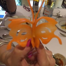 Were amazed by this carrot butterfly Were amazed by this carrot butterfly