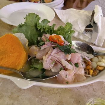 Peruvian Fuego - Fish ceviche - Peruvian Near Me - Palm Springs, California