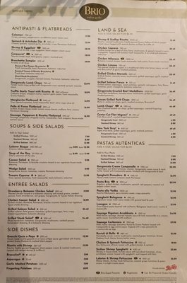 Menu photo 7 Brio Italian Grille Plantation, FL Menu photo 7 Brio Italian Grille Plantation, FL