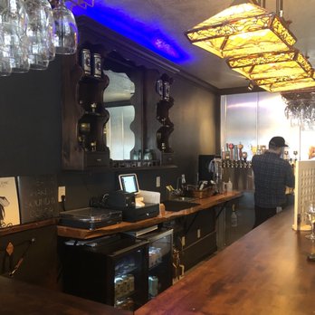Chalice Brewing - a bar with a laptop on the counter - Breweries Near Me - Coeur d'Alene, Idaho