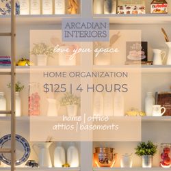 Arcadian Interiors - $125 Home Organization