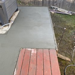 Photo of Going The Extra Mile Landscaping & Lawn Maintenance - Little Rock, AR, US. Concrete patio project