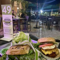 Burgerfi - Breakfast Burger, Chicken Burger, CEO burger Green style!