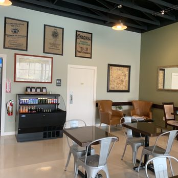Roast & Brew - Inside, door to restroom - Coffee & Tea Near Me - Houston, Texas