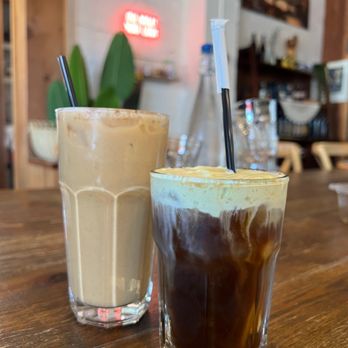 Storico Cafe - Cole brew with pistachio cream and cinnamilk latte :) - Cafes Near Me - Tustin, California Storico Cafe - Cole brew with pistachio cream and cinnamilk latte :) - Cafes Near Me - Tustin, California