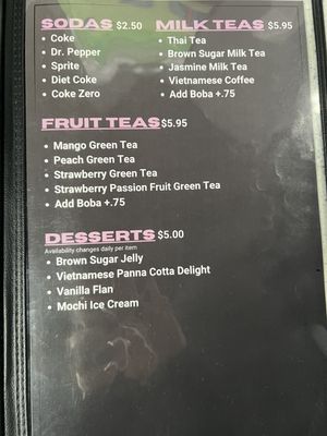 Menu photo 6 Pho'Tastic Fallbrook, CA