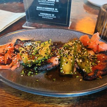 PUBlic Legacy - Cranberry hoisen pork belly - Cocktail Bars Near Me - Orange, California
