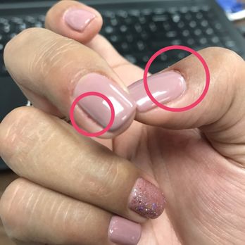 Golden Nails Spa - Cuts I received from my nail technician at Golden Nails. - Nail Salons Near Me - Tempe, Arizona