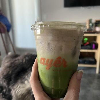 Ayer Coffee - Banana Matcha - Coffee & Tea Near Me - Tustin, California