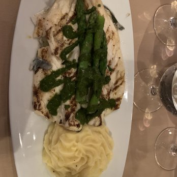 Alberto's On Fifth - Branzino fish with asparagus - Italian Near Me - Naples, Florida Alberto's On Fifth - Branzino fish with asparagus - Italian Near Me - Naples, Florida