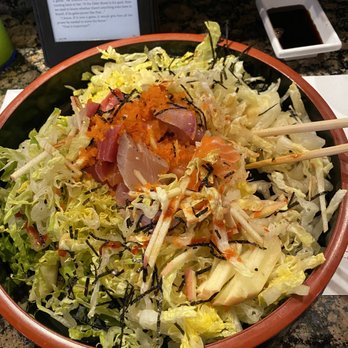 Crazy Rock'N Sushi - Sashimi Bowel ... skip it - Sushi Bars Near Me - Stanton, California Crazy Rock'N Sushi - Sashimi Bowel ... skip it - Sushi Bars Near Me - Stanton, California