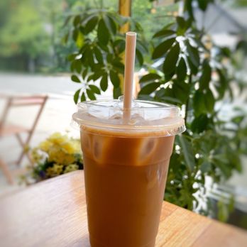 Yellow Rose Vegan Bakery & Cafe - Iced Lavender Latte - Cafes Near Me - Maplewood, New Jersey Yellow Rose Vegan Bakery & Cafe - Iced Lavender Latte - Cafes Near Me - Maplewood, New Jersey
