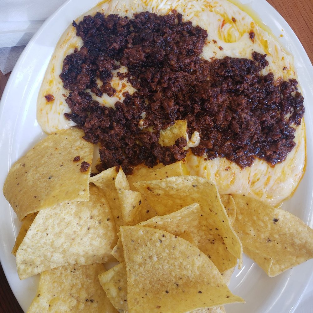 Taco Pros - Oak Park - Queso fundido with chorizo. (A tad on the extremely greasy side) - Tacos Near Me - Oak Park, Illinois Taco Pros - Oak Park - Queso fundido with chorizo. (A tad on the extremely greasy side) - Tacos Near Me - Oak Park, Illinois