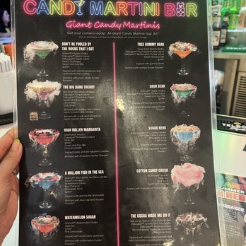 Candy Martini Bar - Menu 7/12/23 - Candy Stores Near Me - Las Vegas, Nevada Candy Martini Bar - Menu 7/12/23 - Candy Stores Near Me - Las Vegas, Nevada