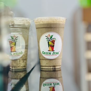 Green Zone Juice - Coffee Kickstart Consists of Cold brew coffee, banana, oats, almond butter, dates, almond milk. Healthy smoothie and dessert option ! - Juice Bars & Smoothies Near Me - Valrico, Florida