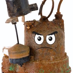 Value Dry Waterproofing - Do you have an "Angry Sump Pump"? A neglected sump pump might not work when you need it most leading to thousands in water damage repairs.