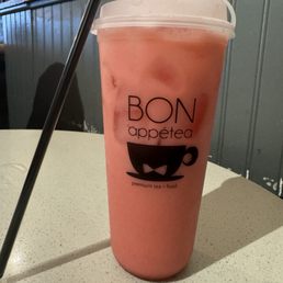 Iced Strawberry Milk Tea