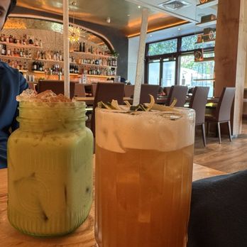 Burma Love - Iced Burmese Milk Tea and Lychee G&Tea - Burmese Near Me - Menlo Park, California