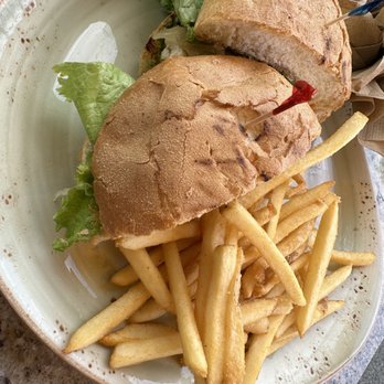 Jack's Urban Eats - Chicken Pesto Chicken with French Fries - American Near Me - Rancho Cordova, California