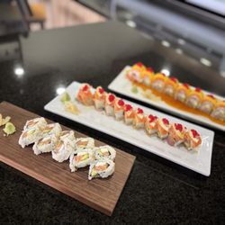 Toroko Sushi - Philadelphia, lemon special, and mango special