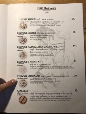 Menu photo 3 Opatkowa Chata Bolesławiec, DS