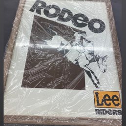 Framed vintage poster that came out great