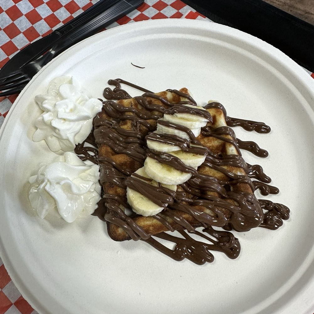 4 Heroes Grill - Waffle dessert - Greek Near Me - Rocklin, California