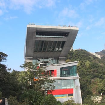 山頂纜車 - Don't waste your money buying the access to the viewing building. - Public Transportation Near Me - Hong Kong, HK