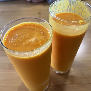 Everest Kitchen - Mango Lassi x 2 - Himalayan/Nepalese Near Me - Albany, California Everest Kitchen - Mango Lassi x 2 - Himalayan/Nepalese Near Me - Albany, California