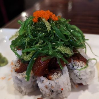 Inaka Sushi and Hibachi Chesapeake - Christmas tree roll - Japanese Near Me - Chesapeake, Virginia
