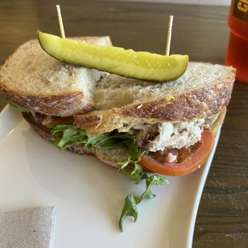 Panera Bread - Chicken salad sandwich - Salad Near Me - Daly City, California