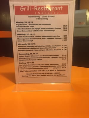 Menu photo 1 Grill-Restaurant Engelbert Duisburg, NW