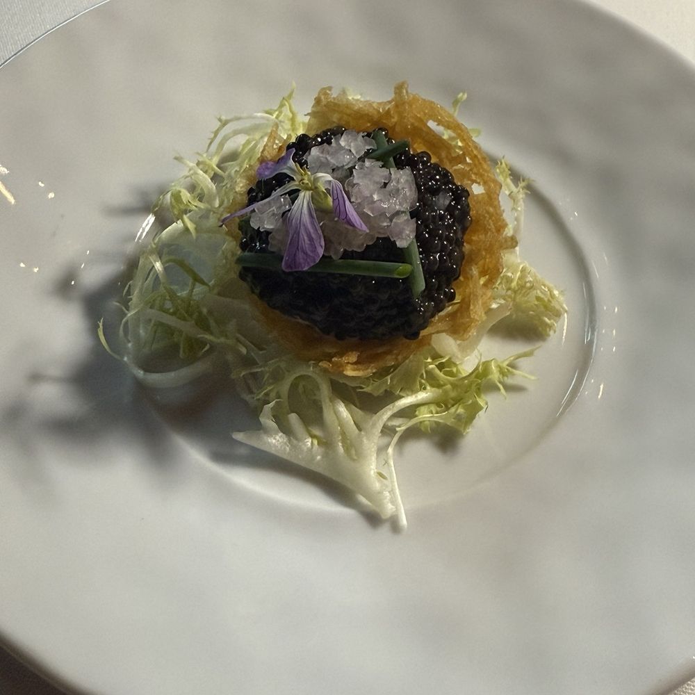 Foray - Caviar on potato nest - New American Near Me - Carmel-by-the-Sea, California