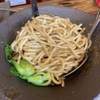 Dumpling Hours - Dan Dan Sesame Paste Dry Noodles. Not flavorful. - Dim Sum Near Me - Oakland, California