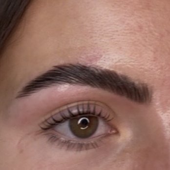 Esthetically Linh  - Immediately after the service-- I have never had this curl in my lashes a day in my life!! - Sugaring Near Me - Orange, California