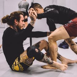 Stout PGH - No-Gi Brazilian jiu-jitsu training (submission grappling)