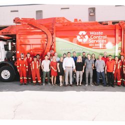 Waste Control Services - Some of Waste Control Services' dedicated team!