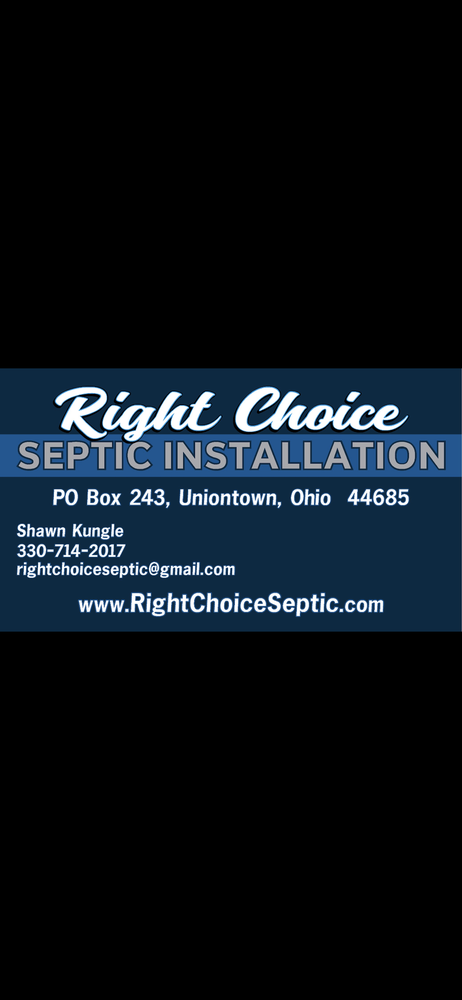 Right Choice Septic - septic in Uniontown, OH