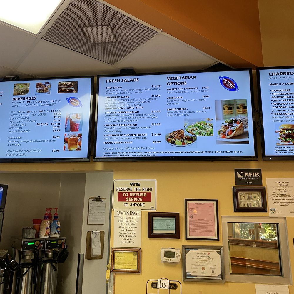 Yanni's Best Charbroiled - Burgers Near Me - Fillmore, California Yanni's Best Charbroiled - Burgers Near Me - Fillmore, California