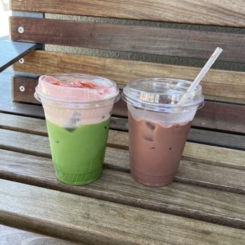 Academic Coffee - Guava Matcha Latte and Iced Hot Chocolate. - Coffee & Tea Near Me - Santa Clara, California Academic Coffee - Guava Matcha Latte and Iced Hot Chocolate. - Coffee & Tea Near Me - Santa Clara, California