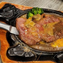 Looking For Chai Taiwanese Kitchen - 鐵板牛排 Sizzling Steak (combo sauce), $18.95 - 4 Stars