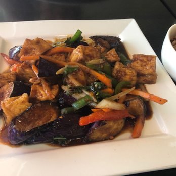 Chaba Thai Kitchen - Eggplant with tofu - Thai Near Me - San Diego, California Chaba Thai Kitchen - Eggplant with tofu - Thai Near Me - San Diego, California