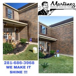 Martinez Pressure Washing Pros - Humble Texas customer happy