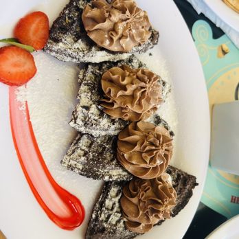 Café Con Gracia - Choco waffles with Nutella - Cafeteria Near Me - Cancún, ROO