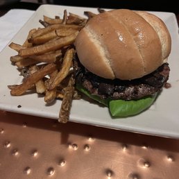 Mushroom/Swiss burger