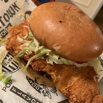 Guy Fieri's Flavortown Kitchen - The Chicken Guy Classic Sandwich! Delicious! - Food Delivery Services Near Me Guy Fieri's Flavortown Kitchen - The Chicken Guy Classic Sandwich! Delicious! - Food Delivery Services Near Me