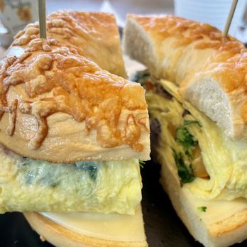 Bagels With Deli - Vegetarian Asiago - Breakfast & Brunch Near Me - Delray Beach, Florida